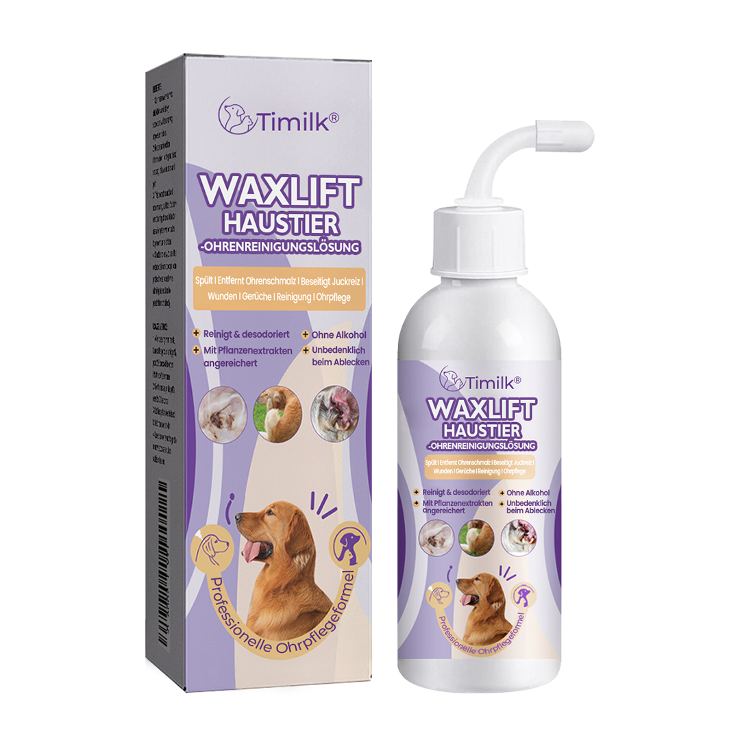 Timilk® WaxLift Haustier-Ohrenreinigungslösung