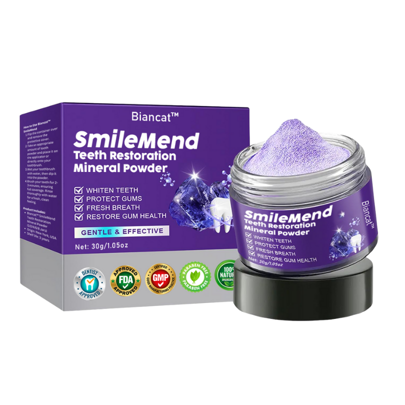 Biancat™ SmileMend Zahnrestaurations-Mineralpulver