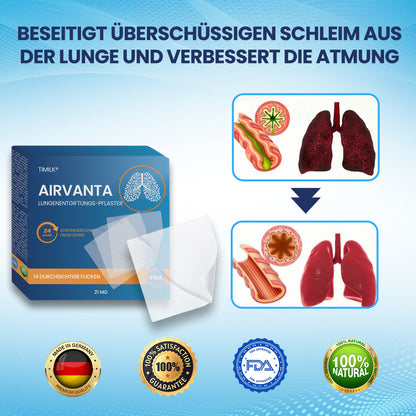 Timilk® AirVanta Lungenentgiftungs-Pflaster ❤️