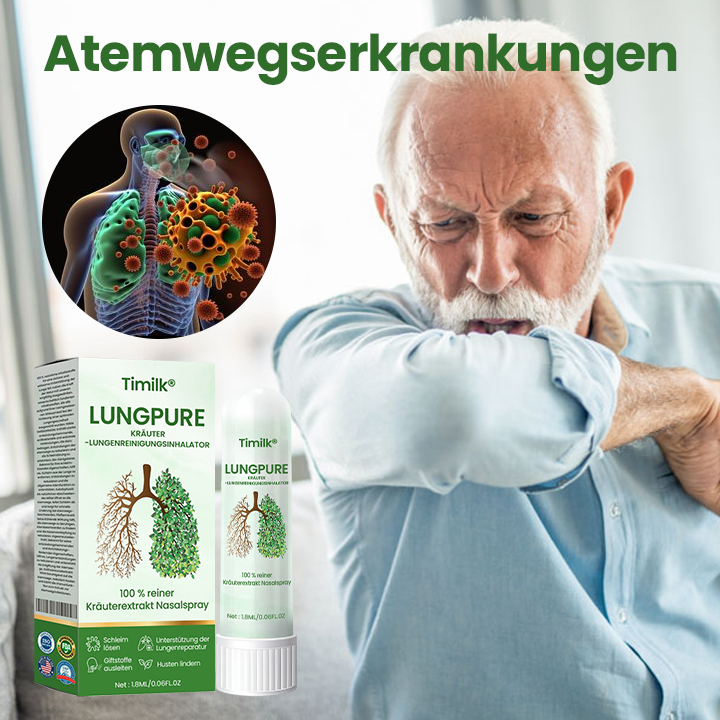 Timilk® LungPure Kräuter-Lungenreinigungsinhalator ❤️
