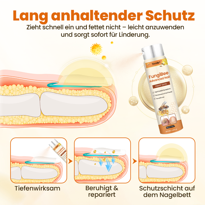 Timilk® FungiBee Fortschrittliches Nagelreparatur-Spray