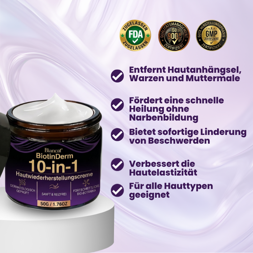 Biancat® BiotinDerm 10-in-1 Haut-Regenerationscreme