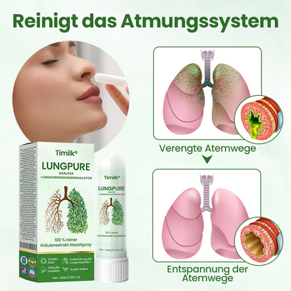 Timilk® LungPure Kräuter-Lungenreinigungsinhalator ❤️