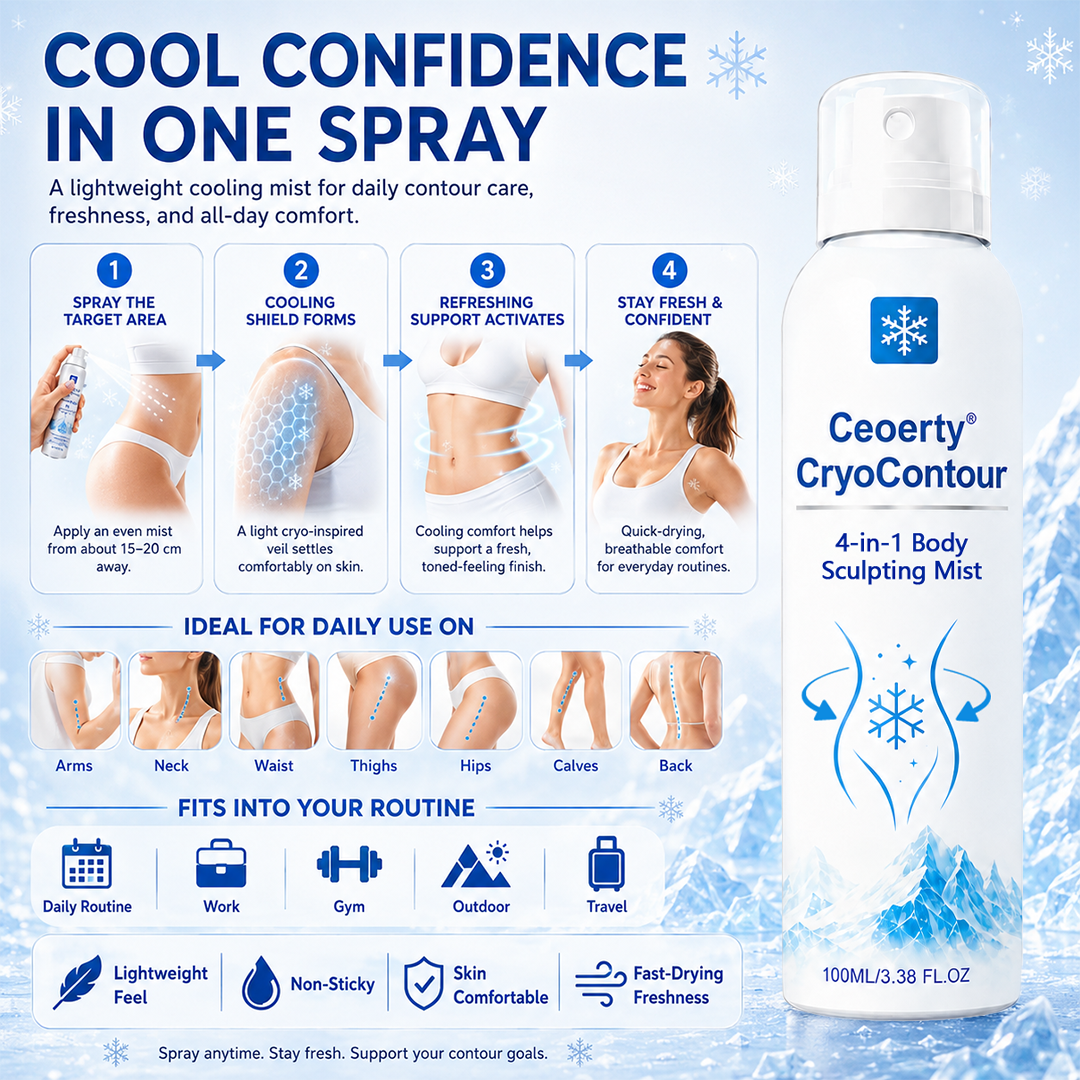 Ceoerty® CryoContour 4-in-1 Körperformungs-Spray