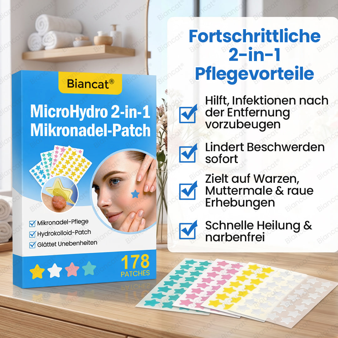 Biancat® MicroHydro 2-in-1 Mikronadel-Patch