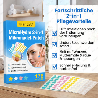 Biancat® MicroHydro 2-in-1 Mikronadel-Patch