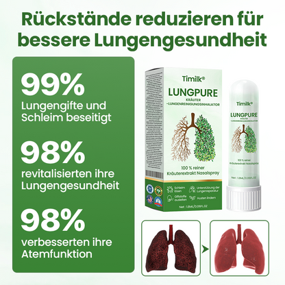 Timilk® LungPure Kräuter-Lungenreinigungsinhalator ❤️