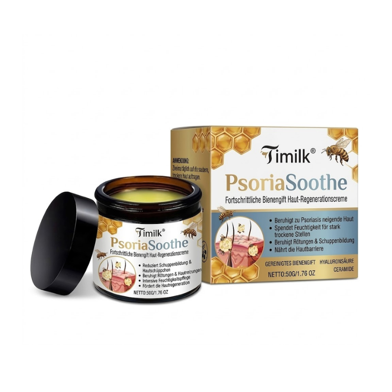 Timilk® PsoriaSoothe Fortschrittliche Bienengift Haut-Regenerationscreme🔥