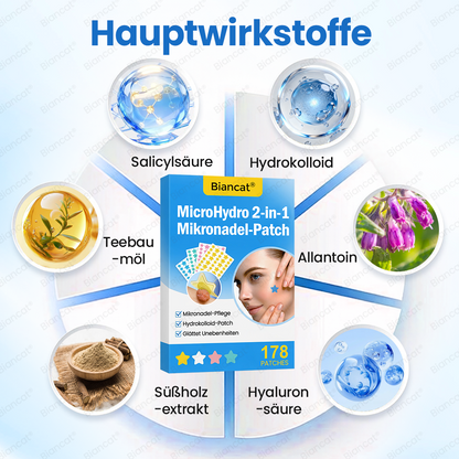 Biancat® MicroHydro 2-in-1 Mikronadel-Patch