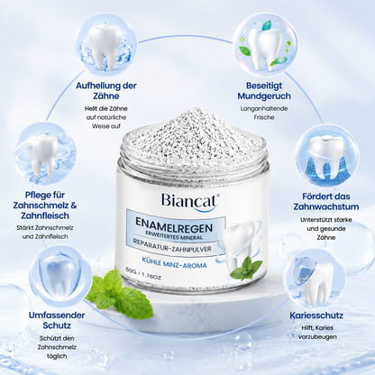 Biancat® EnamelRegen Erweitertes Mineral-Reparatur-Zahnpulver