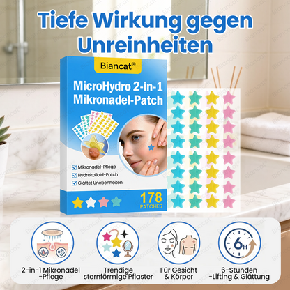 Biancat® MicroHydro 2-in-1 Mikronadel-Patch