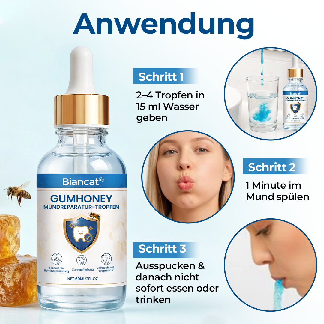 Biancat® GumHoney Mundreparatur-Tropfen