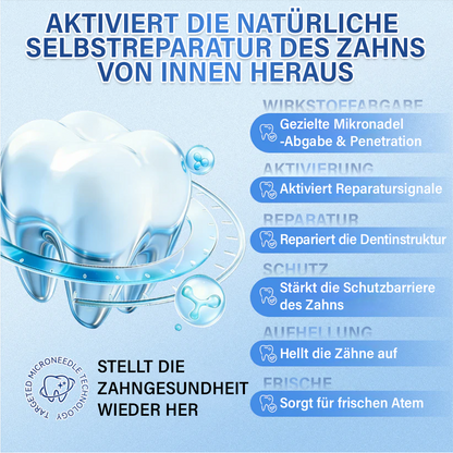 Ceoerty® Zahn- und Zahnfleischpflege – schnell lösliches Mikronadel-Pflaster