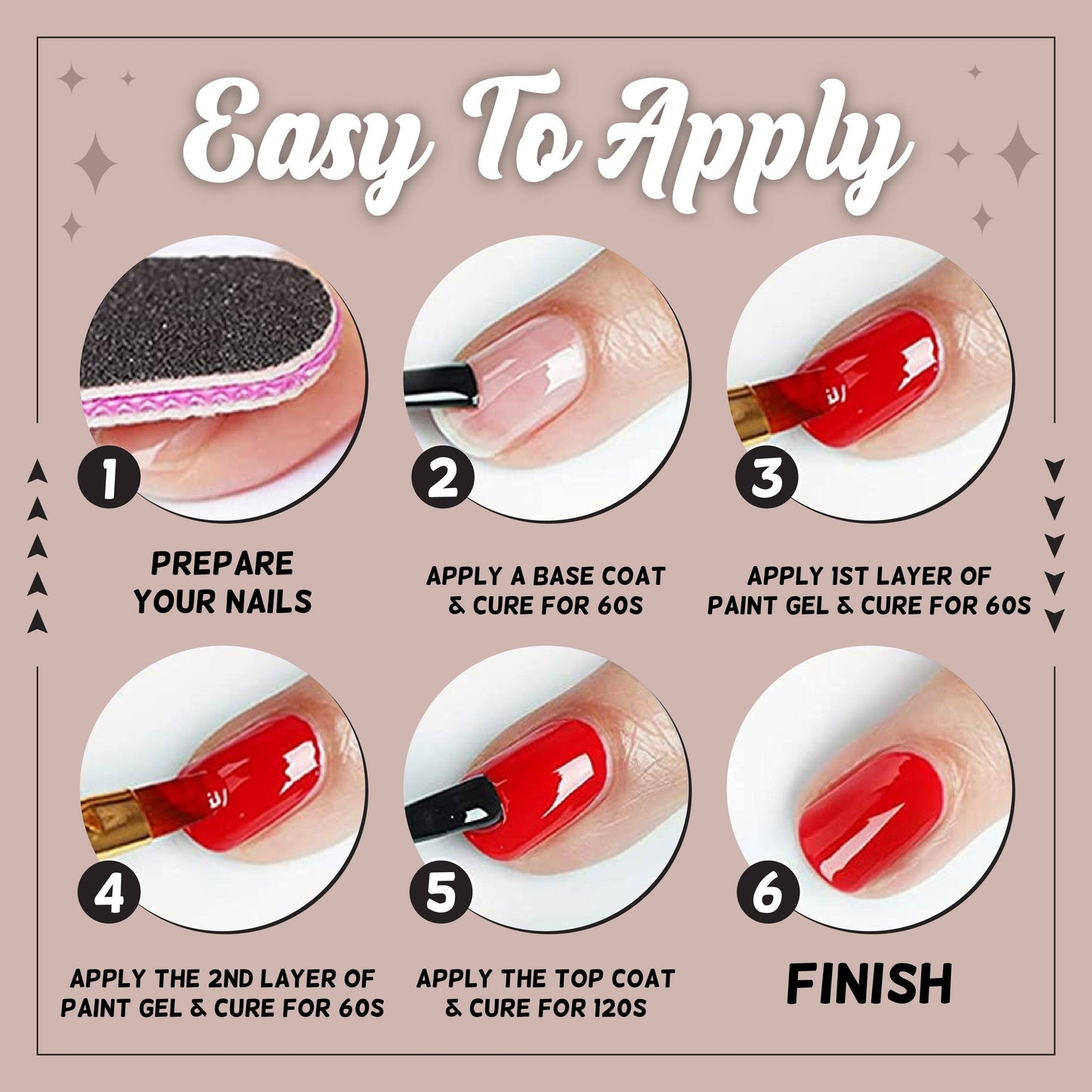 12 Color-Craze Gel-Nagellack