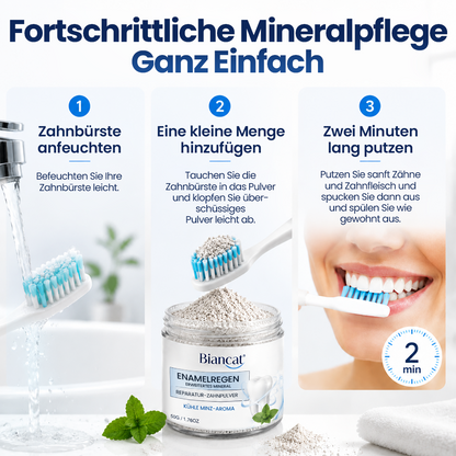 Biancat® EnamelRegen Erweitertes Mineral-Reparatur-Zahnpulver