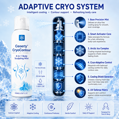 Ceoerty® CryoContour 4-in-1 Körperformungs-Spray