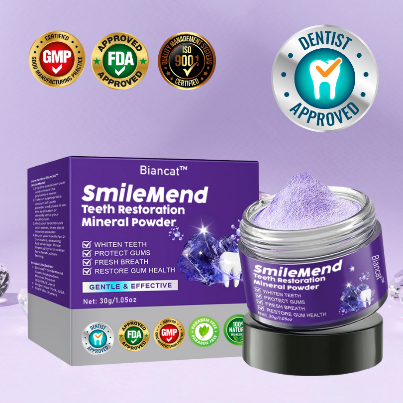 Biancat™ SmileMend Zahnrestaurations-Mineralpulver