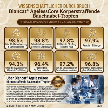 Biancat® AgelessCore Körperstraffende Bauchnabel-Tropfen