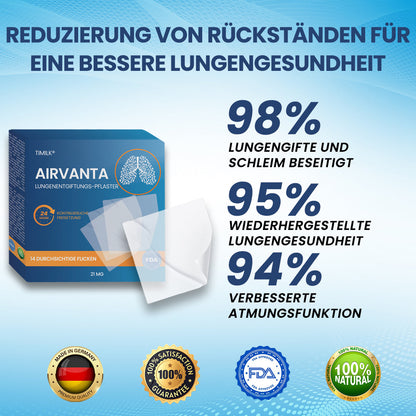 Timilk® AirVanta Lungenentgiftungs-Pflaster ❤️