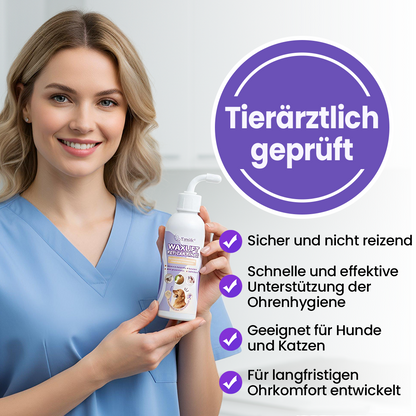 Timilk® WaxLift Haustier-Ohrenreinigungslösung