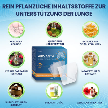 Timilk® AirVanta Lungenentgiftungs-Pflaster ❤️