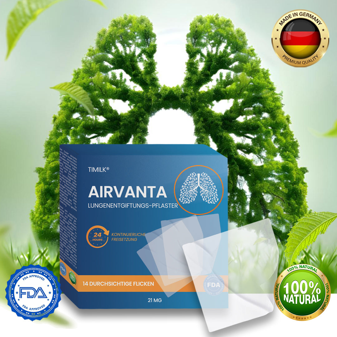 Timilk® AirVanta Lungenentgiftungs-Pflaster ❤️