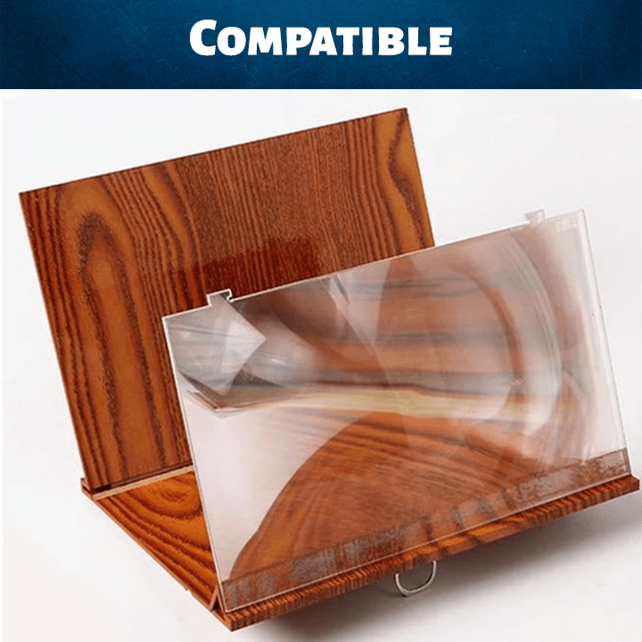 12-Zoll-Telefonbildschirm mit HD-Kino-Vergrößerung