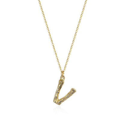 Initialen-Anhänger-Halskette｜(Letter A-Z)